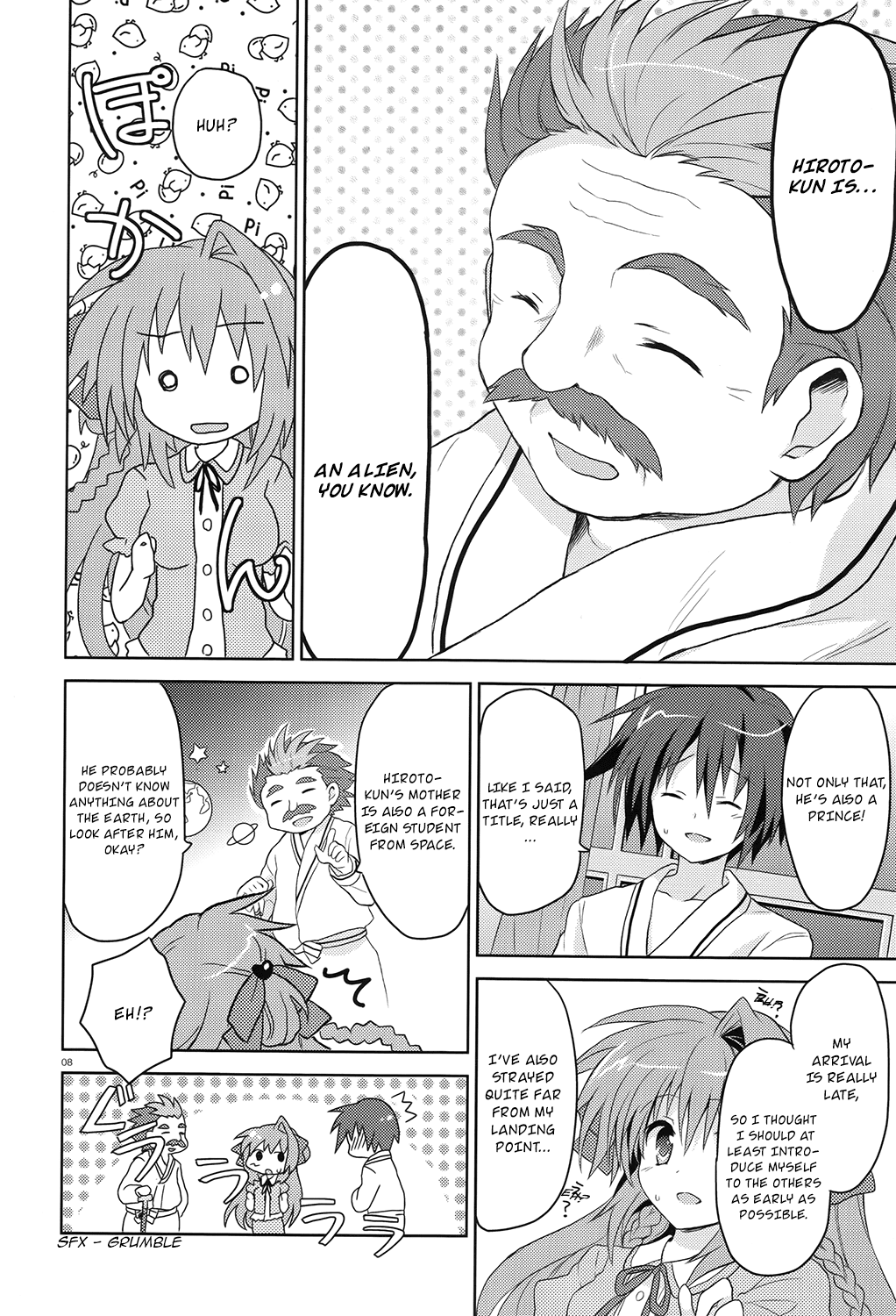 Gaku Ou - The Twinkle Star Story Chapter 1.2 page 10 - Chapter 1v2 v2 : First Day [HQ]