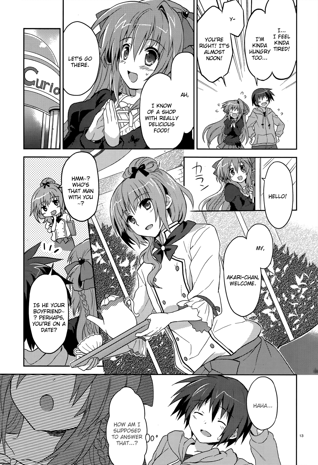 Gaku Ou - The Twinkle Star Story Chapter 3.2 page 14 - Chapter 3 v2 : 3rd Period