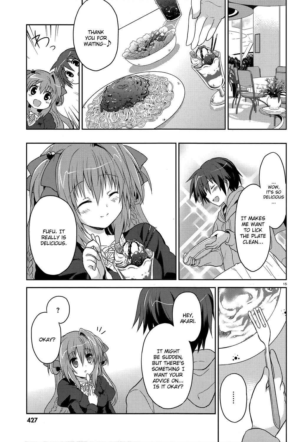 Gaku Ou - The Twinkle Star Story Chapter 3.2 page 16 - Chapter 3 v2 : 3rd Period