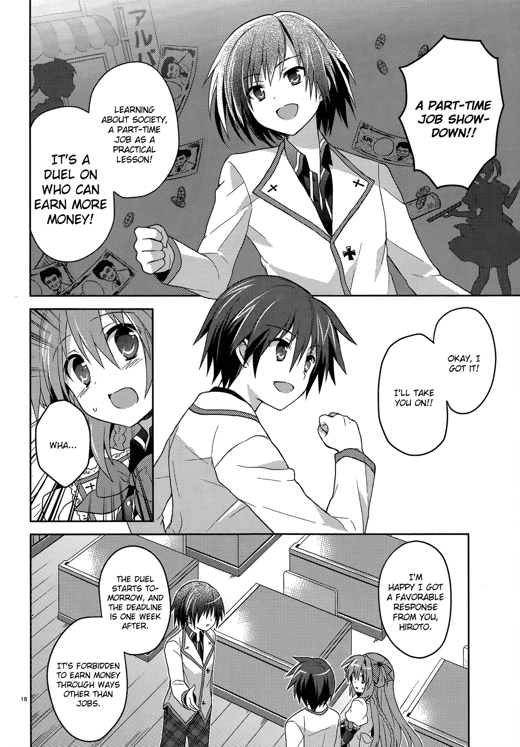 Gaku Ou - The Twinkle Star Story Chapter 4.2 page 18 - Chapter 4 v2 : 4th Period