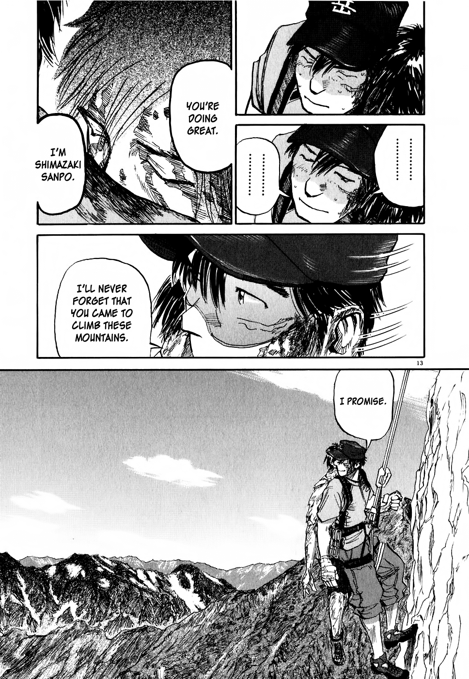 Gaku Chapter 1.5 page 13 - Vol.1 Chapter 5: Summit