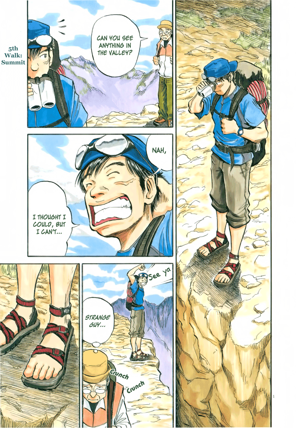 Gaku Chapter 1.5 page 2 - Vol.1 Chapter 5: Summit