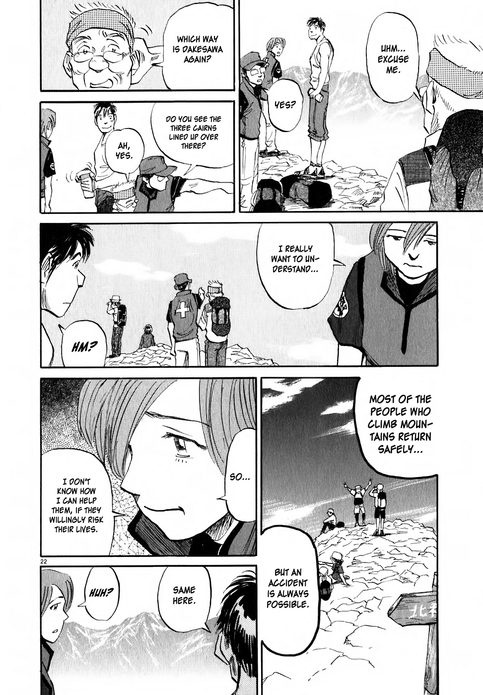 Gaku Chapter 1.5 page 22 - Vol.1 Chapter 5: Summit