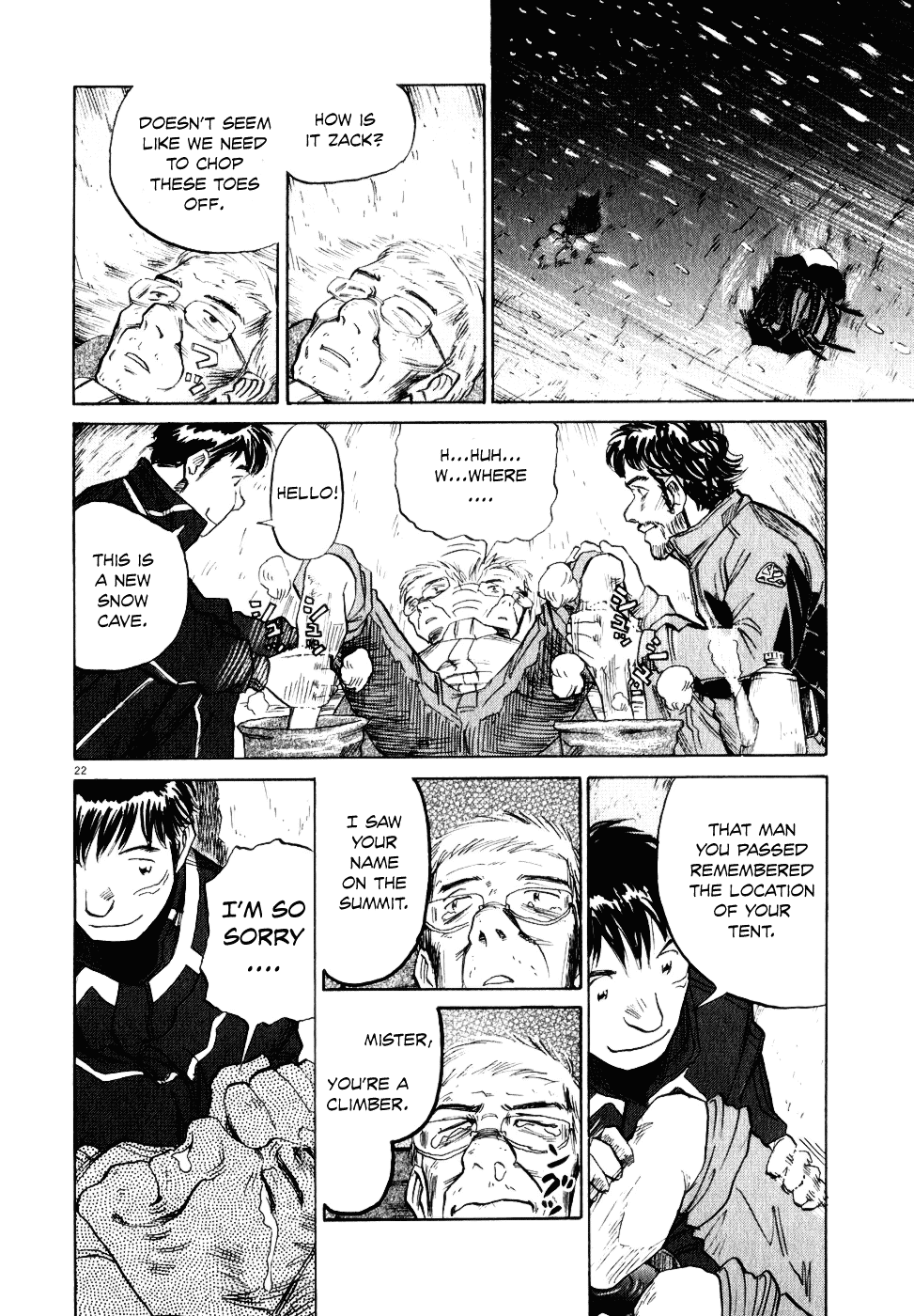 Gaku Chapter 1.7 page 22 - Vol.1 Chapter 7: Dream Mountain