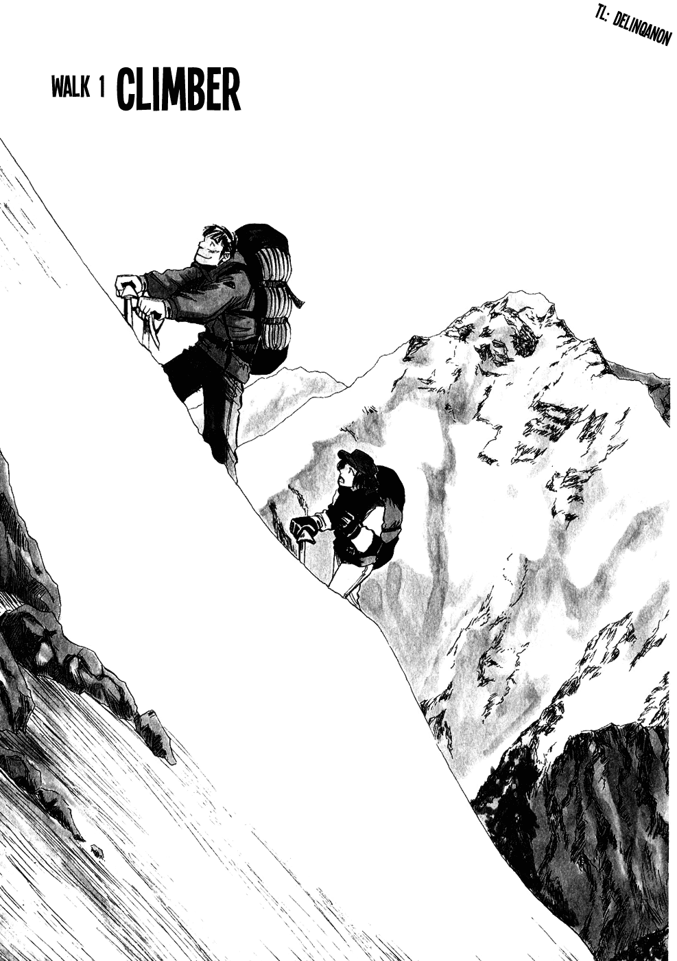 Gaku Chapter 2.1 page 1 - Vol.2 Chapter 1: Climber