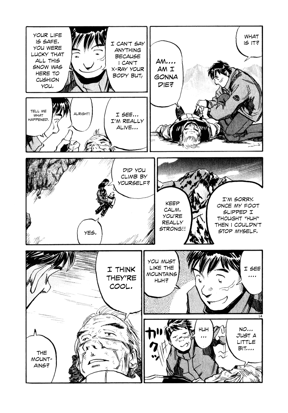 Gaku Chapter 2.1 page 13 - Vol.2 Chapter 1: Climber