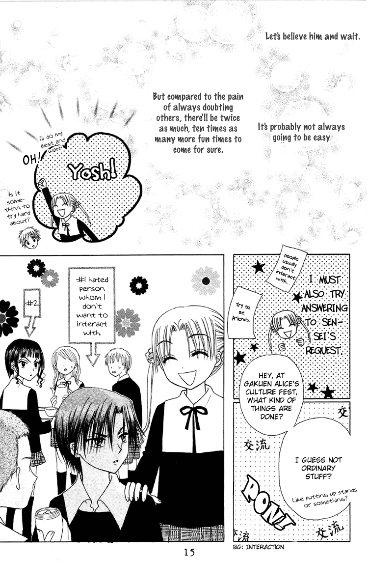Gakuen Alice Chapter 11 page 16 - Chapter 11: Plans