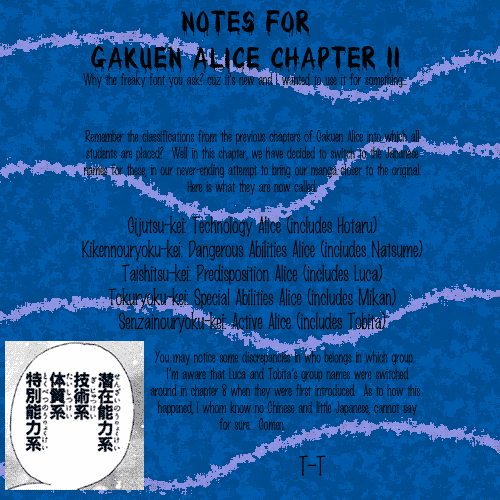 Gakuen Alice Chapter 11 page 45 - Chapter 11: Plans