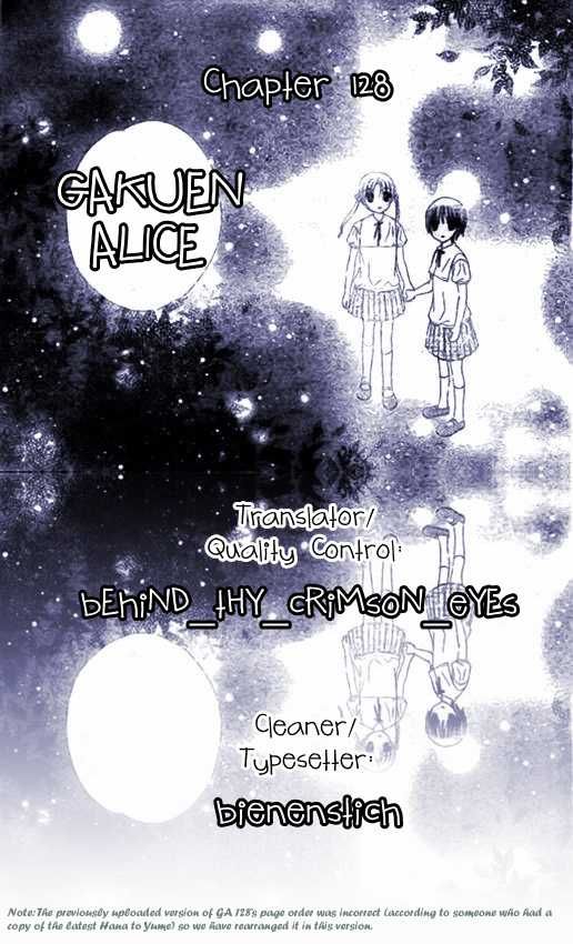 Gakuen Alice Chapter 128 page 31 - Chapter 128: Nobara, Mikan, and DA Class