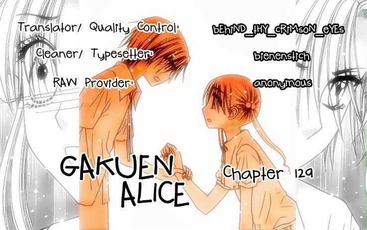 Gakuen Alice Chapter 129 page 32 - Chapter 129: Nobara: A Farewell and a Reunion