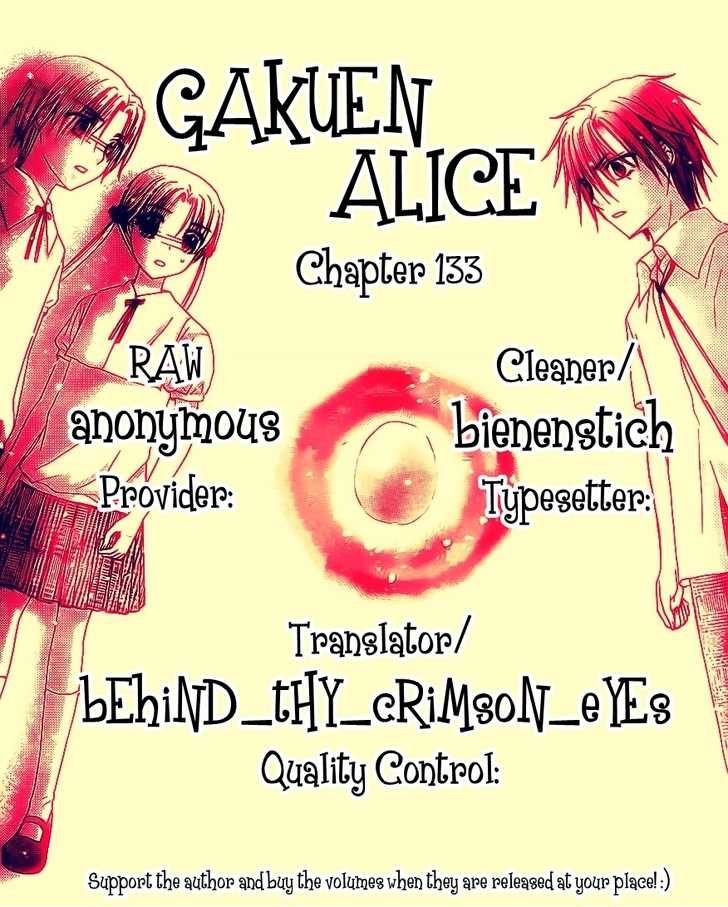 Gakuen Alice Chapter 133 page 31 - Chapter 133: Is This Goodbye?
