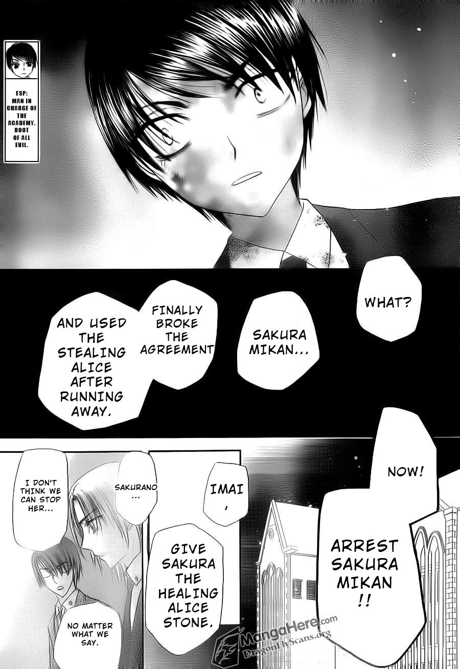 Gakuen Alice Chapter 155 page 29 - Chapter 155: Nobara's Farewell?