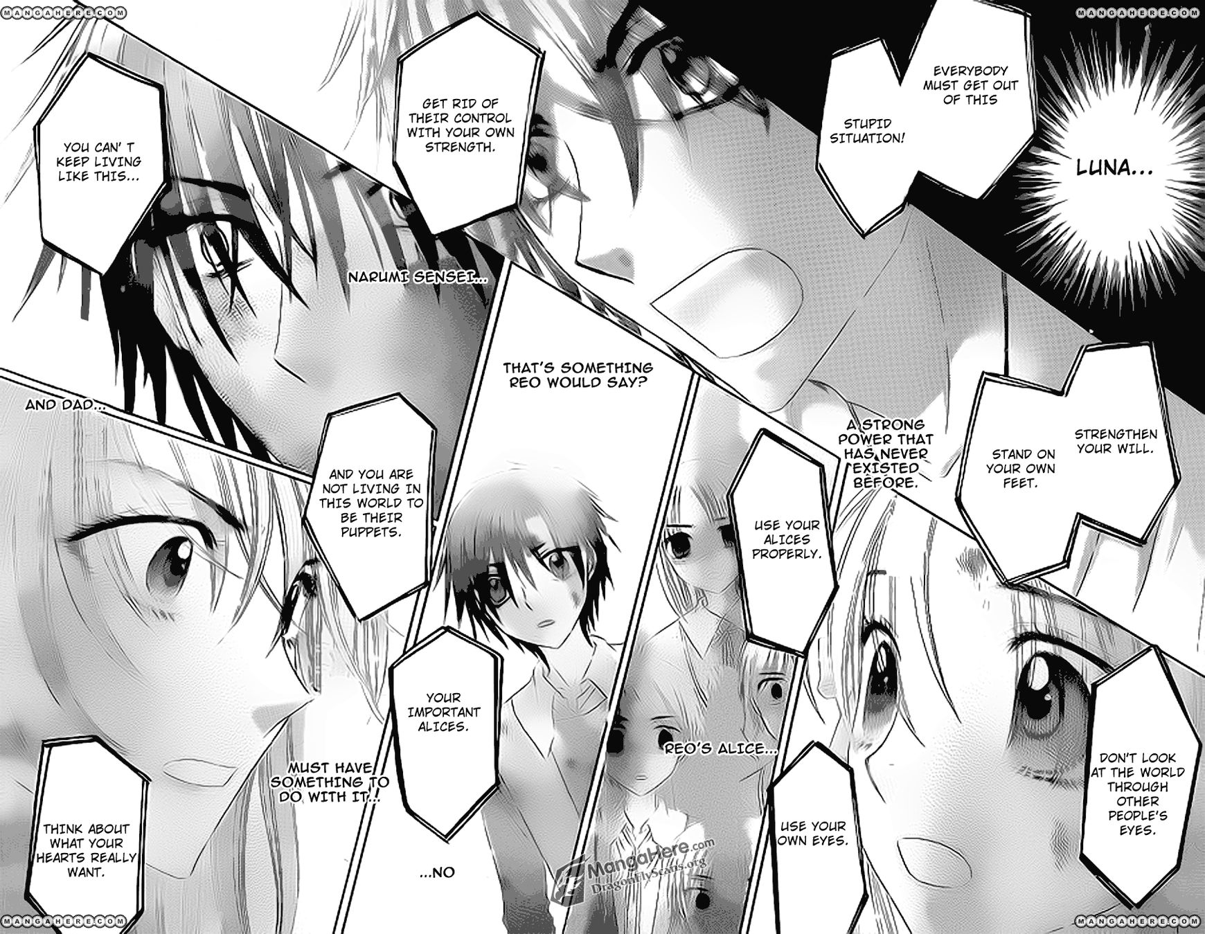 Gakuen Alice Chapter 161 page 20 - Chapter 161: Desperately