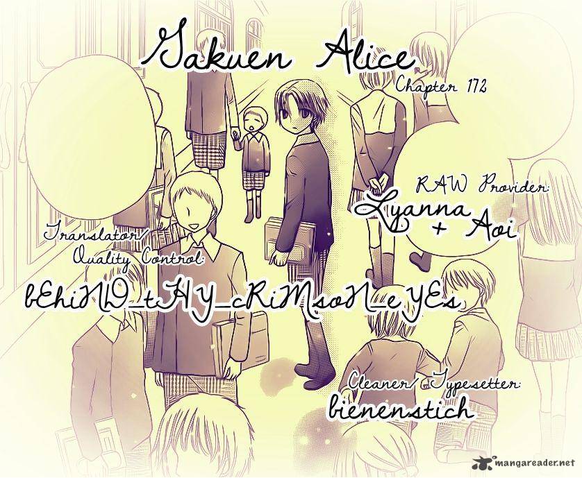 Gakuen Alice Chapter 172 page 1 - Chapter 172: A Kiss of Promise