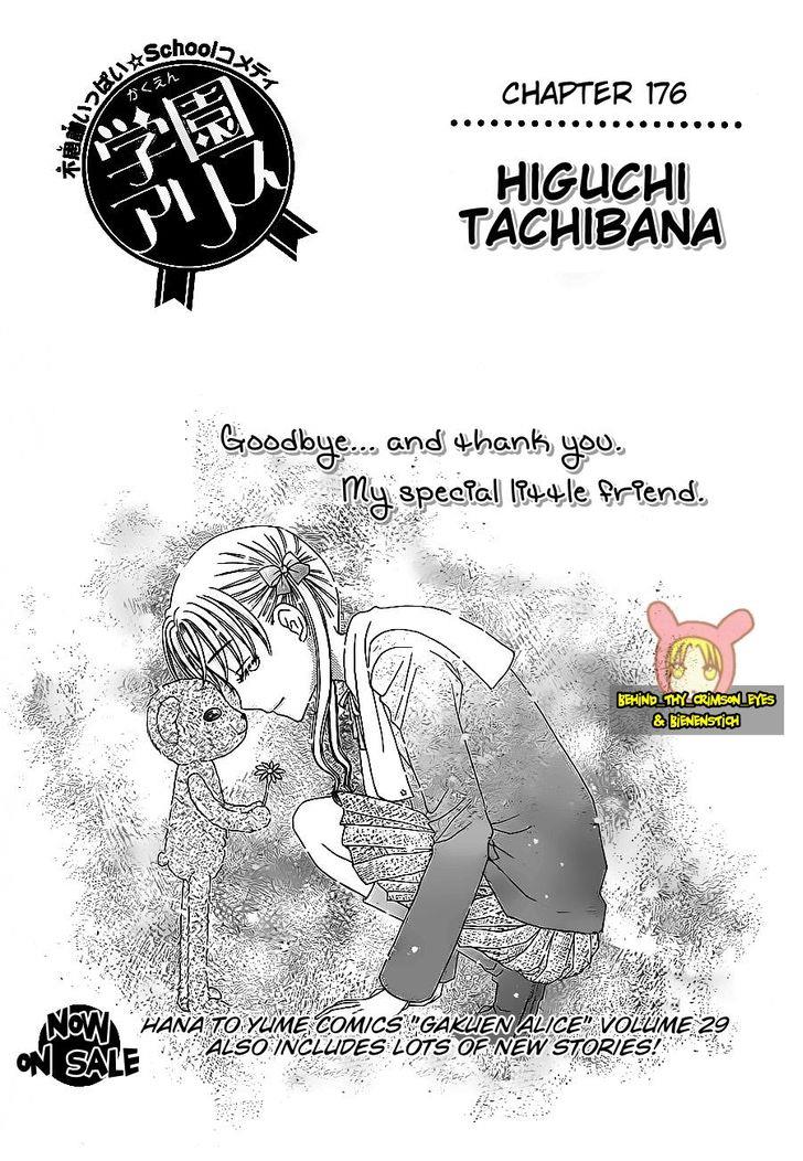 Gakuen Alice Chapter 176 page 1 - Chapter 176: A Special Little Friend