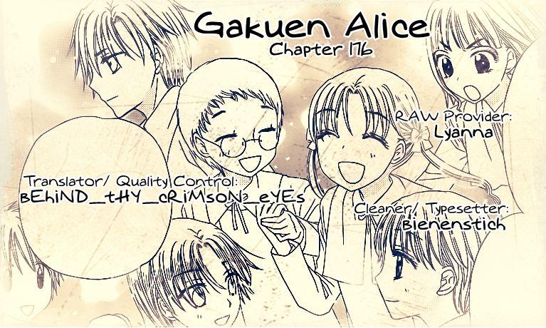 Gakuen Alice Chapter 176 page 30 - Chapter 176: A Special Little Friend