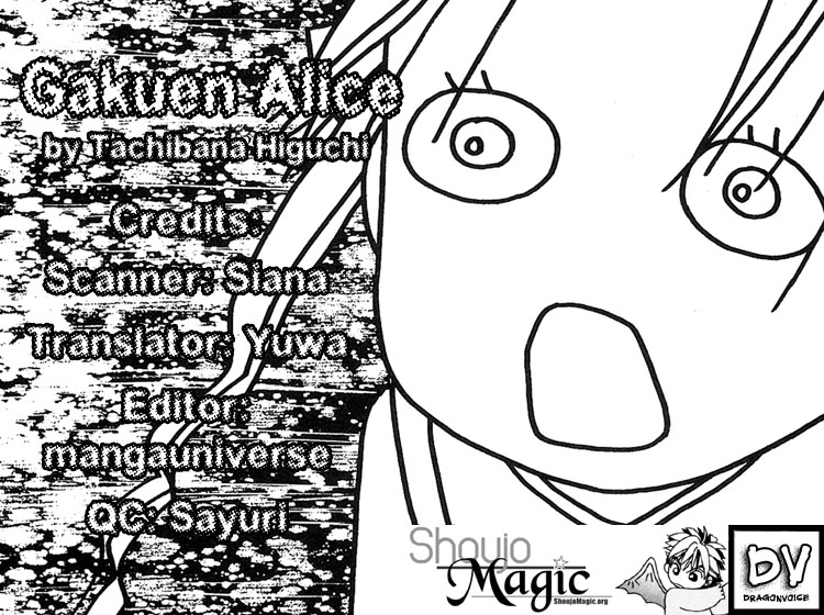 Gakuen Alice Chapter 2 page 33 - Chapter 2: Welcome to Alice Academy