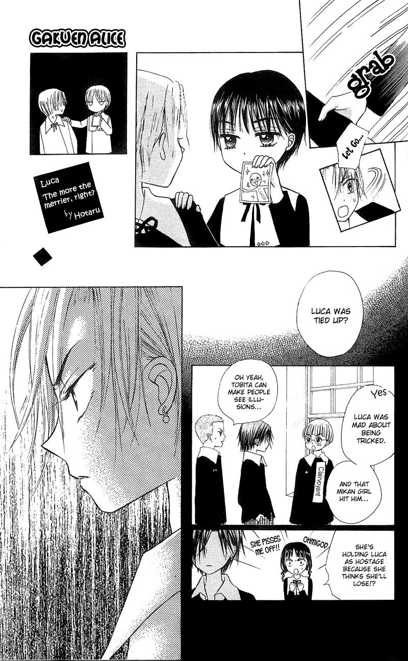 Gakuen Alice Chapter 5 page 13 - Chapter 5: Mikan VS Natsume