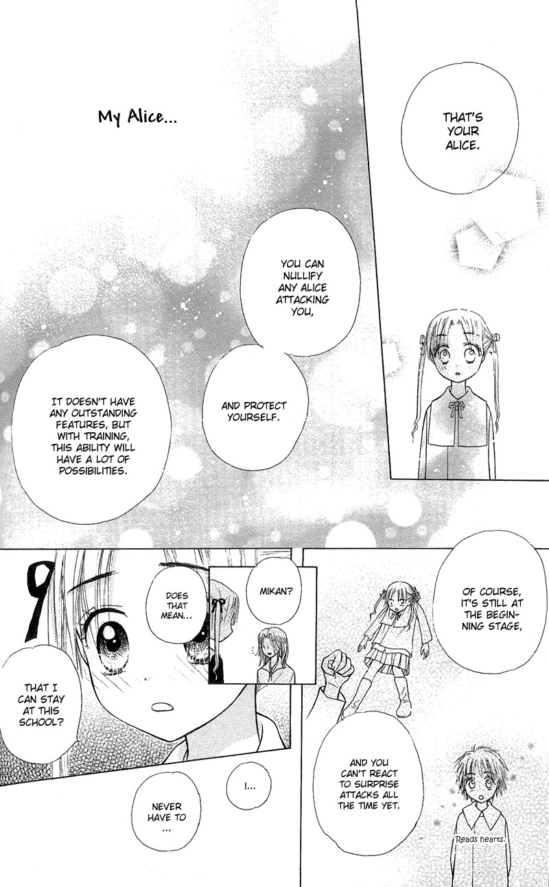 Gakuen Alice Chapter 5 page 36 - Chapter 5: Mikan VS Natsume