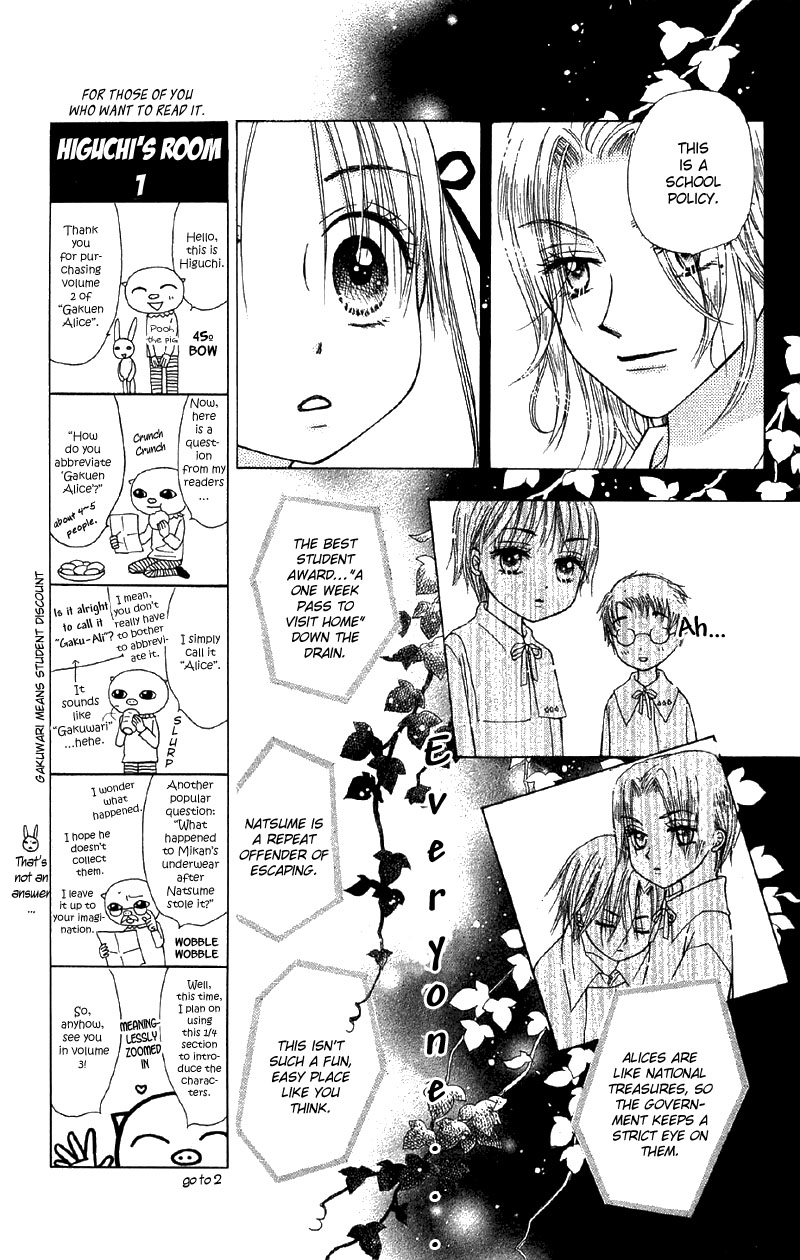 Gakuen Alice Chapter 6 page 12 - Chapter 6: Being an Alice