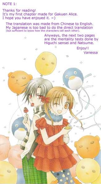 Gakuen Alice Chapter 65 page 37 - Chapter 65: Natsume's Past 3