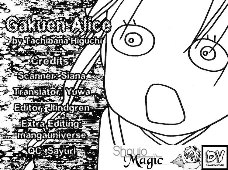 Gakuen Alice Chapter 7 page 36 - Chapter 7: Hardships and Friendships