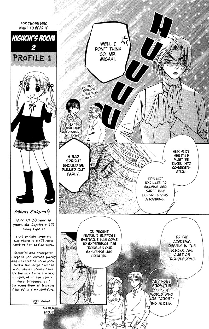 Gakuen Alice Chapter 7 page 9 - Chapter 7: Hardships and Friendships