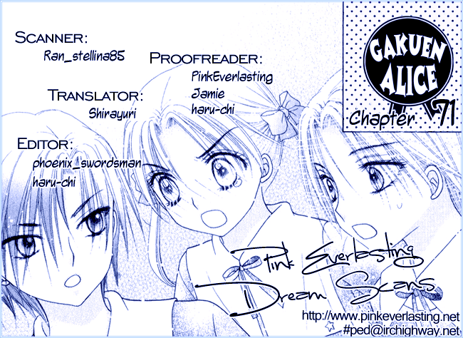Gakuen Alice Chapter 71 page 39 - Chapter 71: Finding the Light