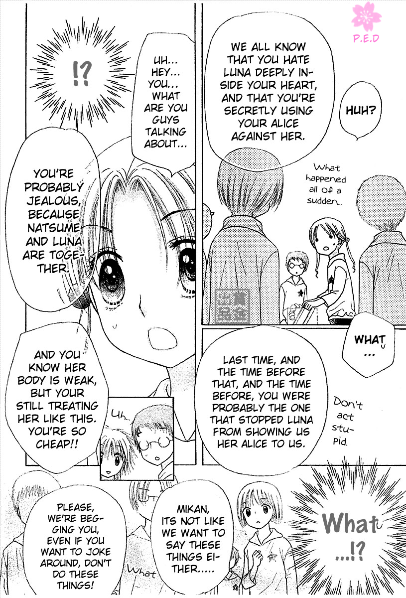 Gakuen Alice Chapter 79 page 25 - Chapter 79: Supicious Shadows