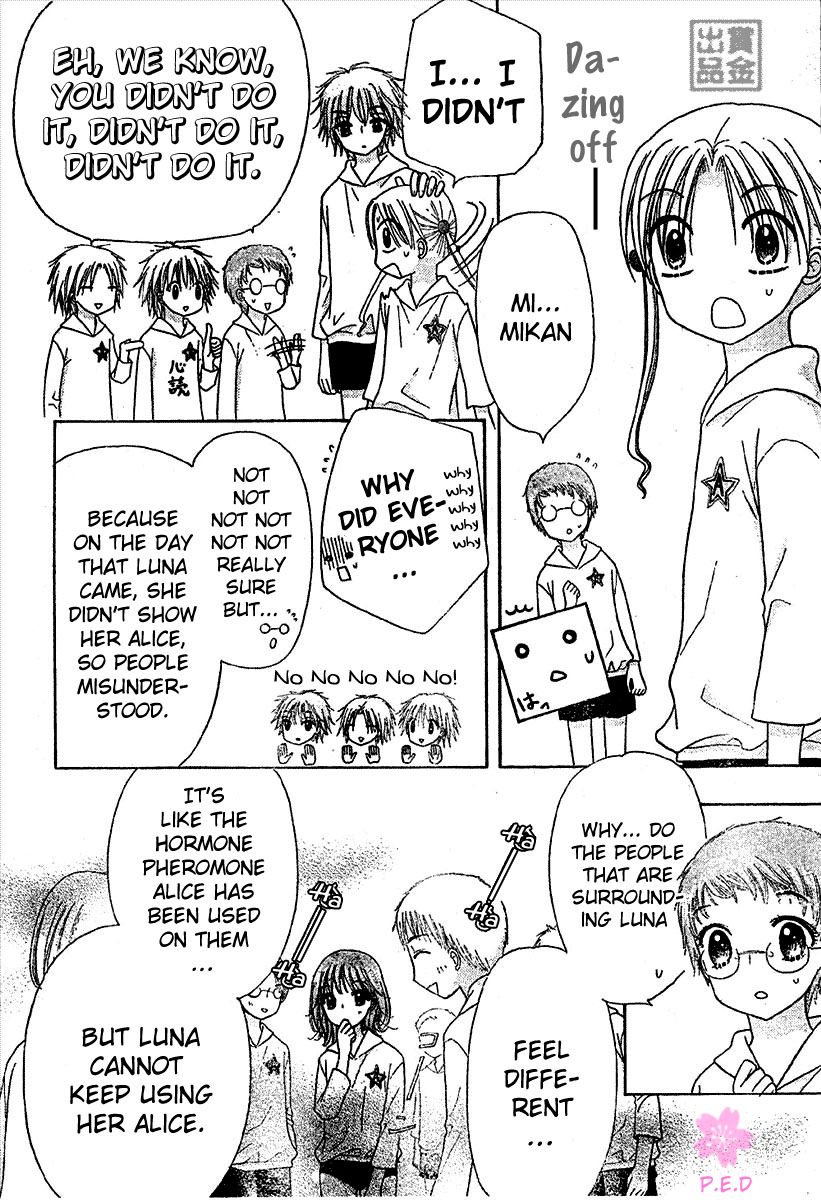 Gakuen Alice Chapter 79 page 27 - Chapter 79: Supicious Shadows