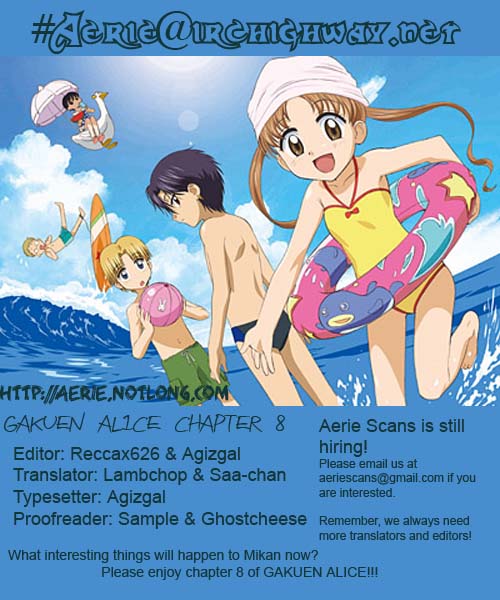 Gakuen Alice Chapter 8 page 31 - Chapter 8: Ability Class