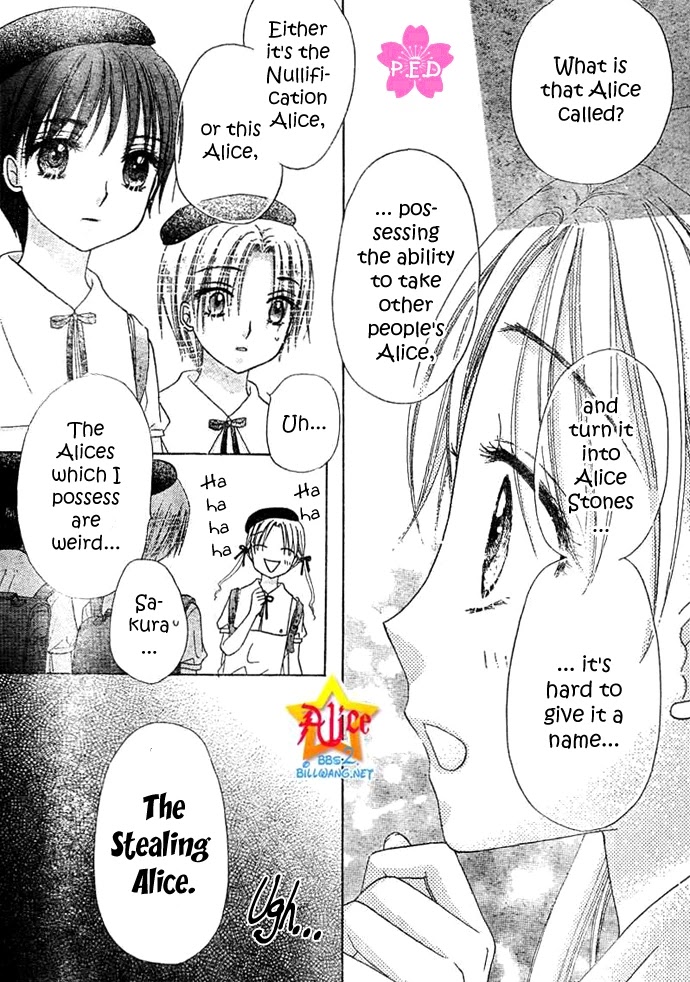 Gakuen Alice Chapter 89 page 34 - Chapter 89: Assuming Assumptions