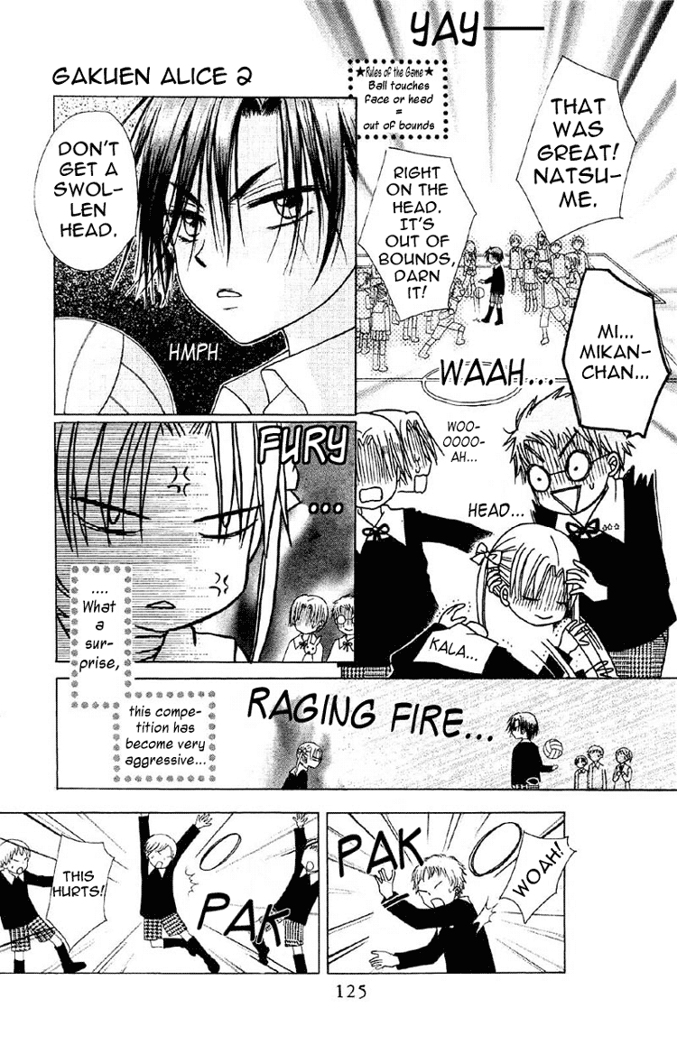 Gakuen Alice Chapter 9 page 17 - Chapter 9: Dodgeball Games