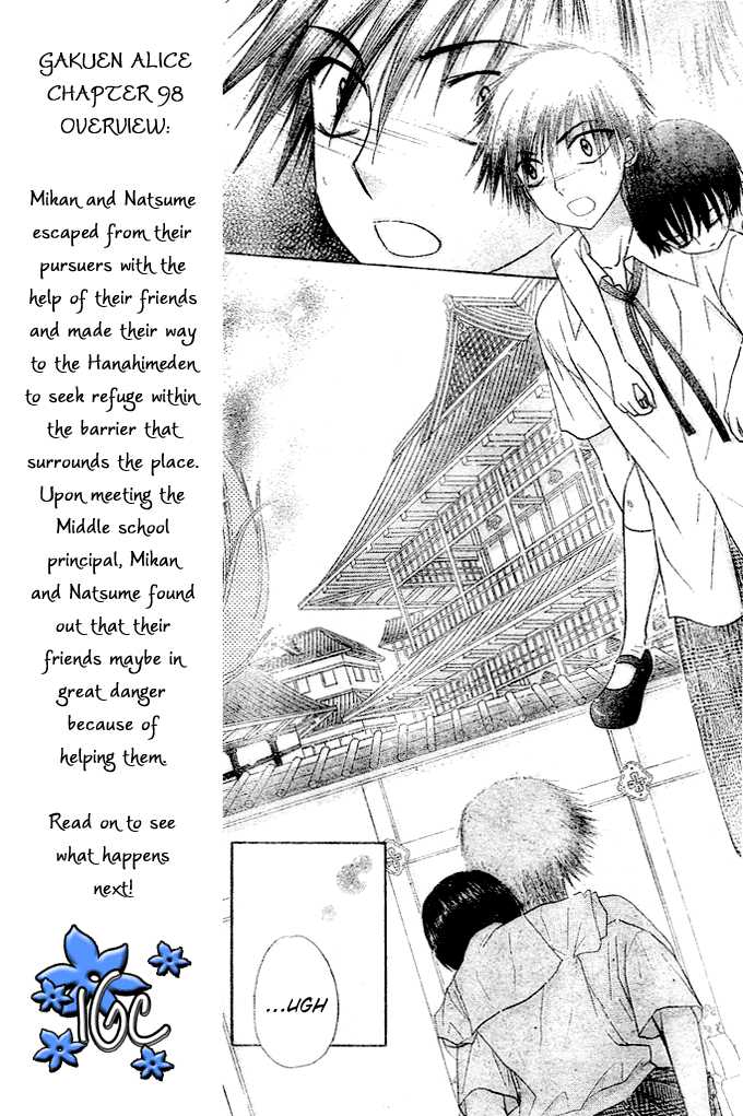 Gakuen Alice Chapter 99 page 6 - Chapter 99: We're Best Friends, Aren't We?