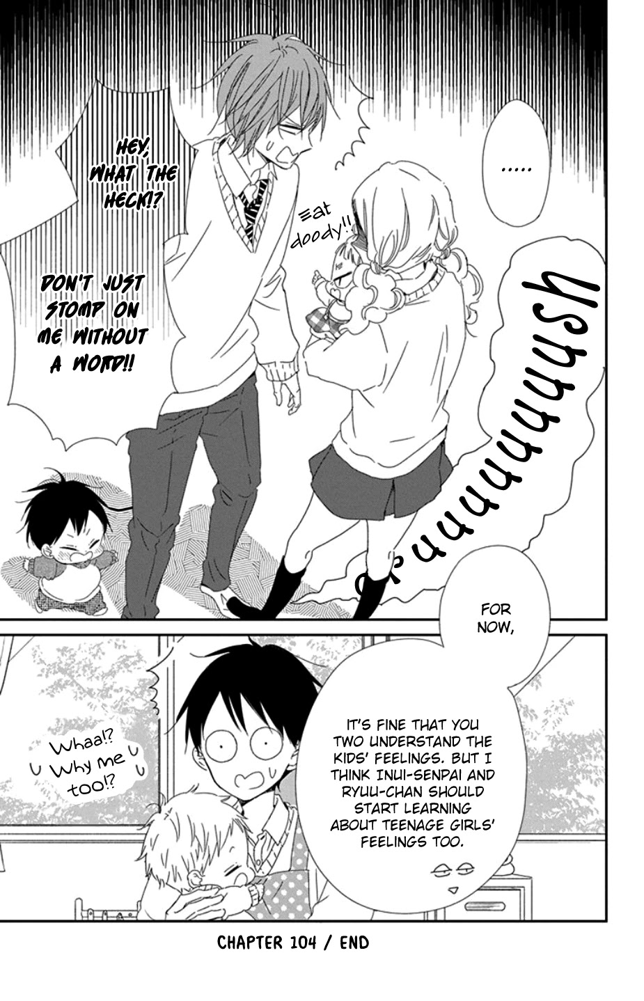 Gakuen Babysitters Chapter 104 page 35 - Chapter 104