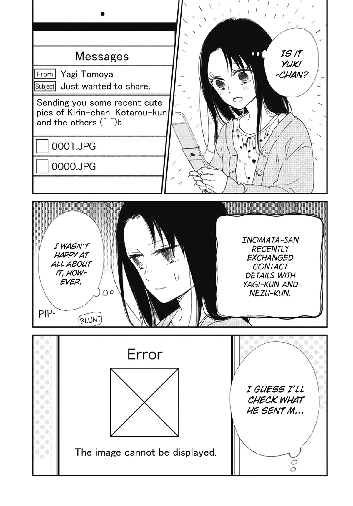 Gakuen Babysitters Chapter 109.5 page 5 - Chapter 109.5: Everyone's Network