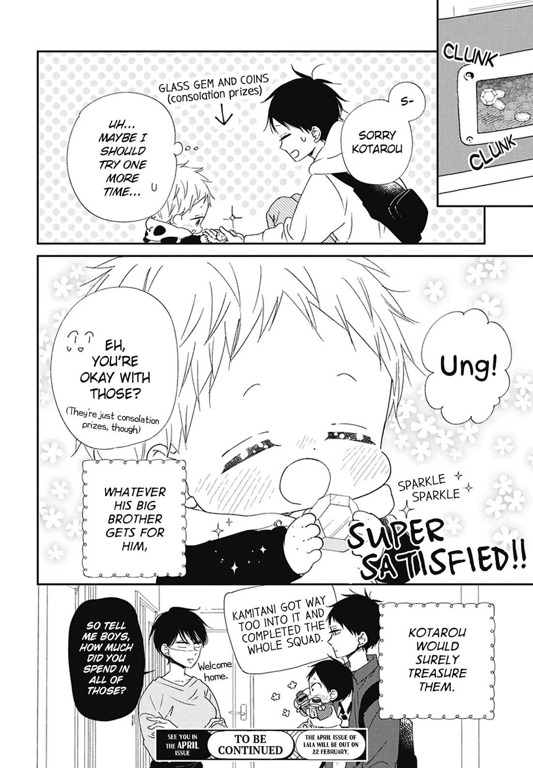 Gakuen Babysitters Chapter 112.5 page 8 - Chapter 112.5: The Guys at an Arcade