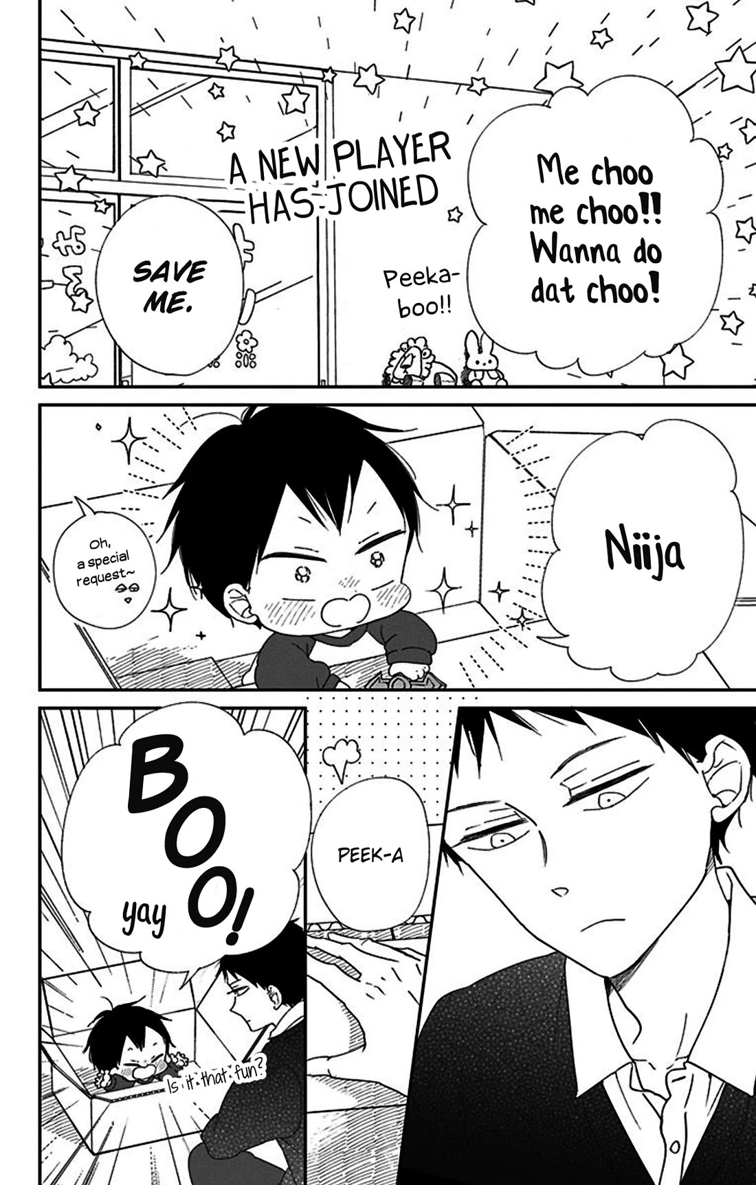 Gakuen Babysitters Chapter 117.5 page 6 - Chapter 117.5: Everyone's Playing With Cardboard Boxes