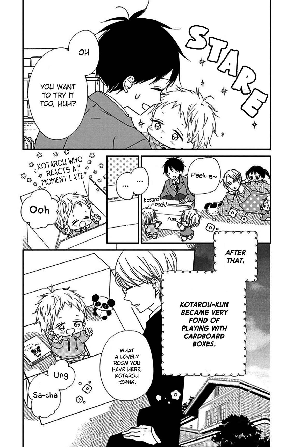 Gakuen Babysitters Chapter 117.5 page 7 - Chapter 117.5: Everyone's Playing With Cardboard Boxes