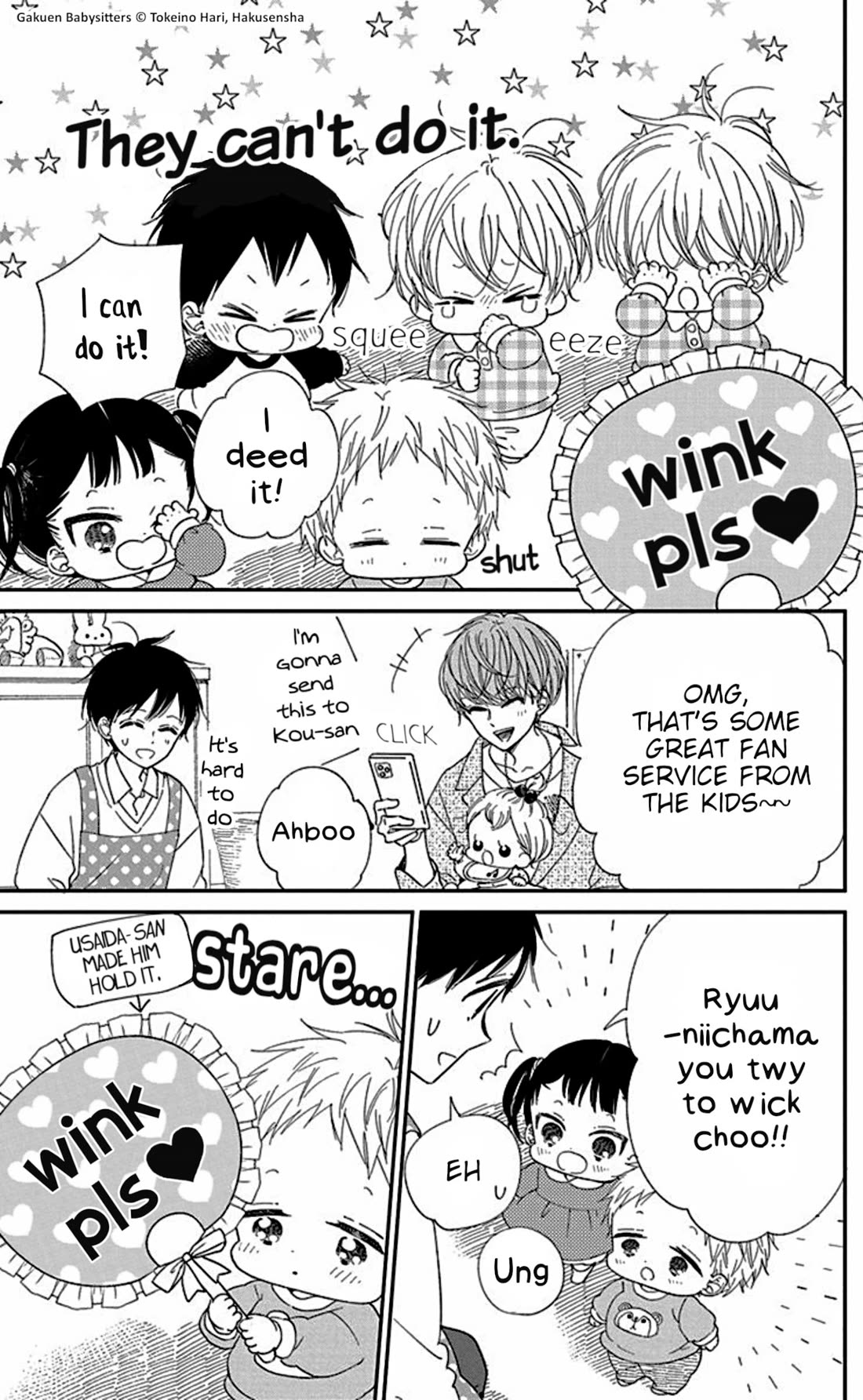 Gakuen Babysitters Chapter 118.5 page 7 - Chapter 118.5: Everyone’s An Idol