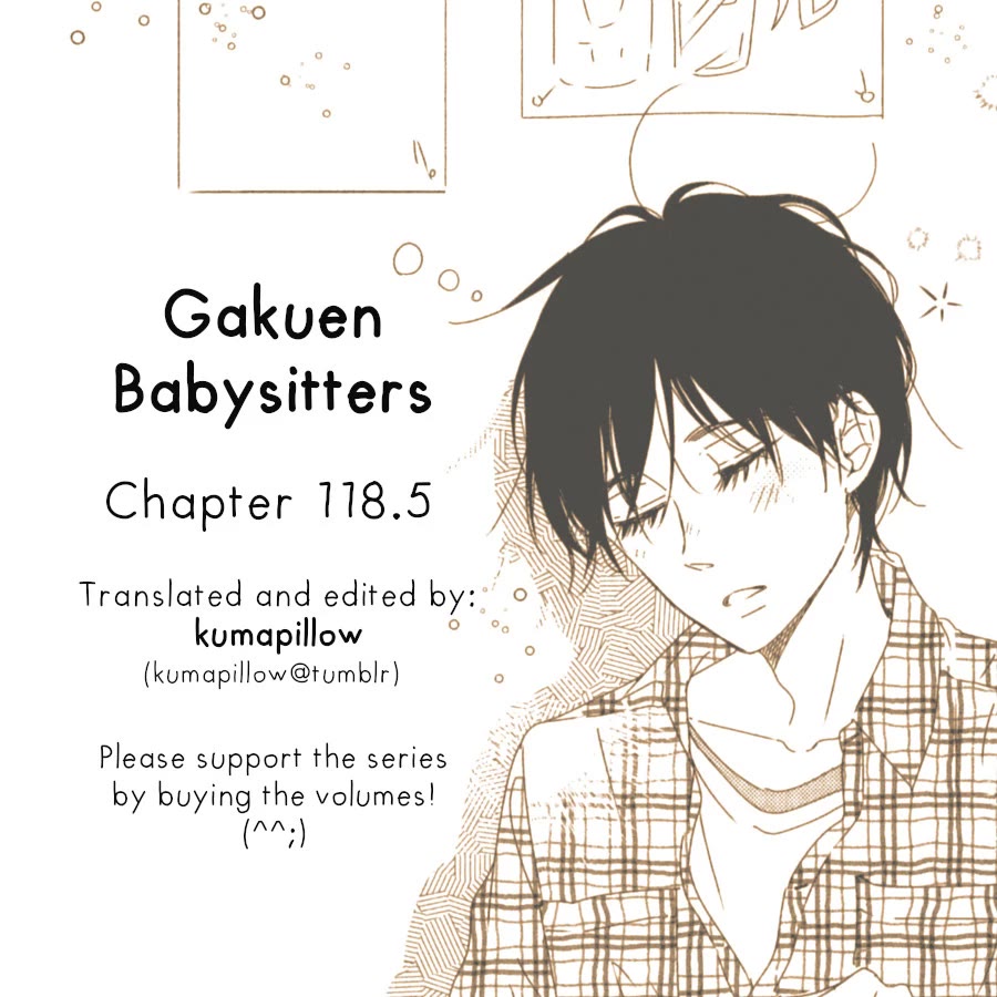 Gakuen Babysitters Chapter 118.5 page 9 - Chapter 118.5: Everyone’s An Idol