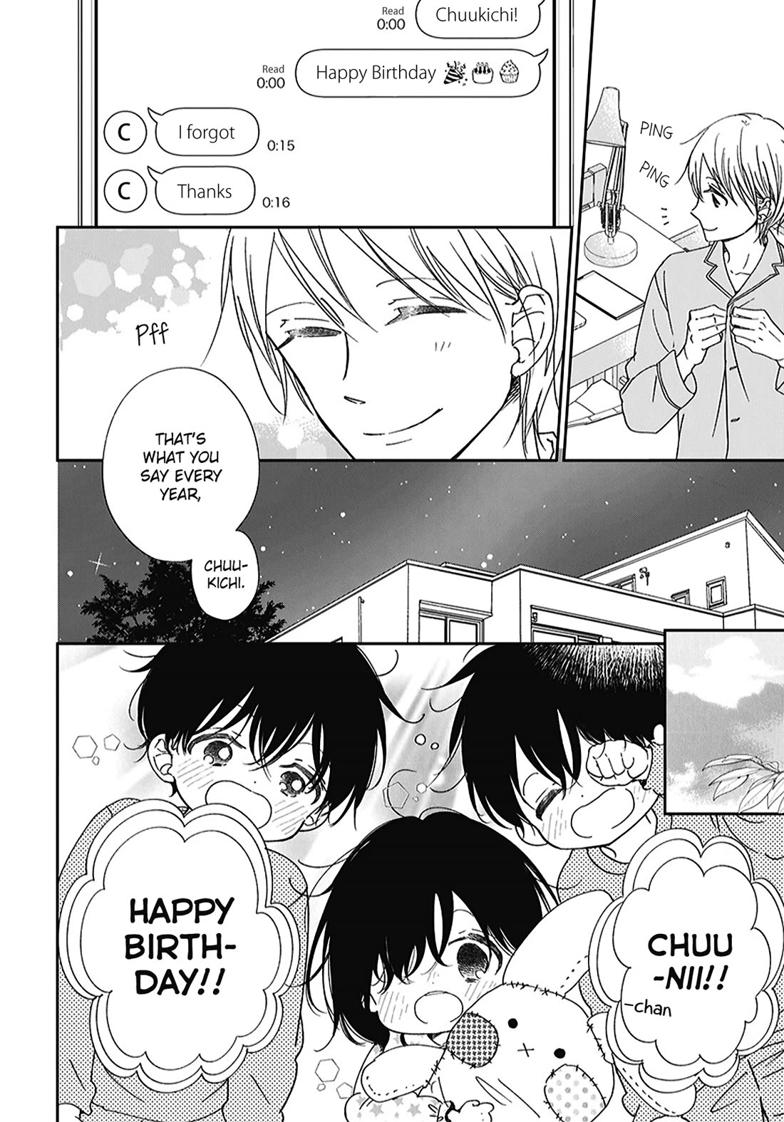 Gakuen Babysitters Chapter 120.5 page 2 - Chapter 120.5: Nezu-kun's Birthday
