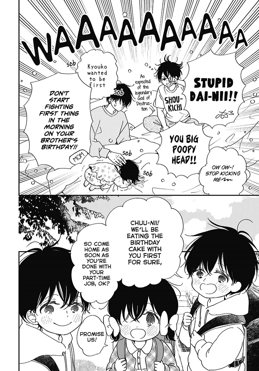 Gakuen Babysitters Chapter 120.5 page 4 - Chapter 120.5: Nezu-kun's Birthday