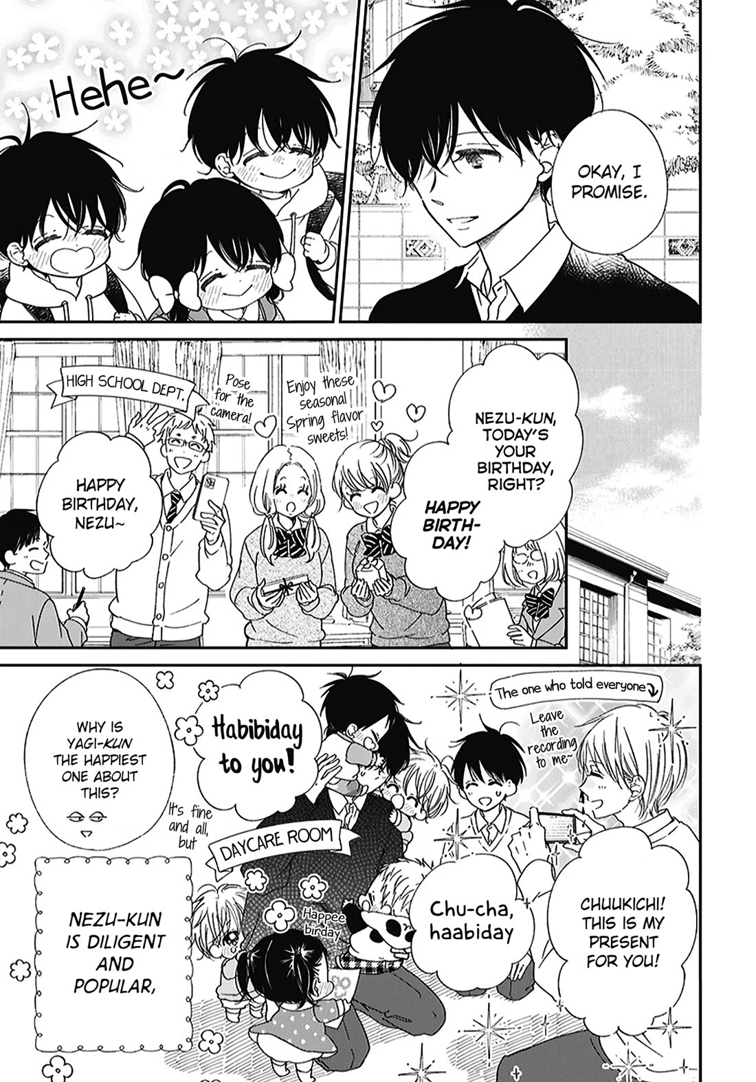 Gakuen Babysitters Chapter 120.5 page 5 - Chapter 120.5: Nezu-kun's Birthday