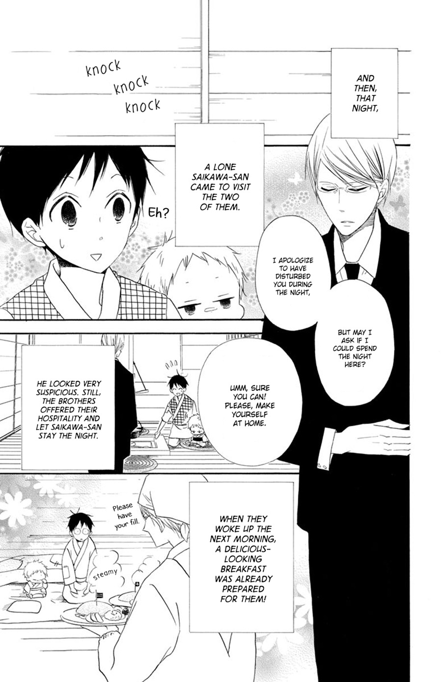 Gakuen Babysitters Chapter 21.5 page 2 - Chapter 21.5: Bonus Chapter: The Tale of the Grateful Crane