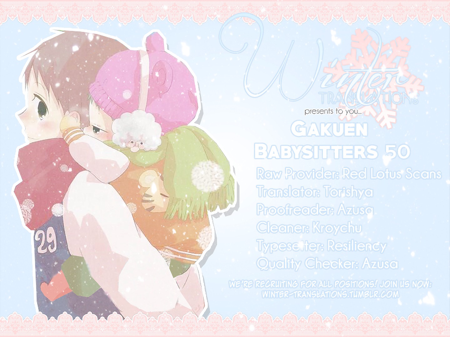 Gakuen Babysitters Chapter 50 page 4 - Chapter 50