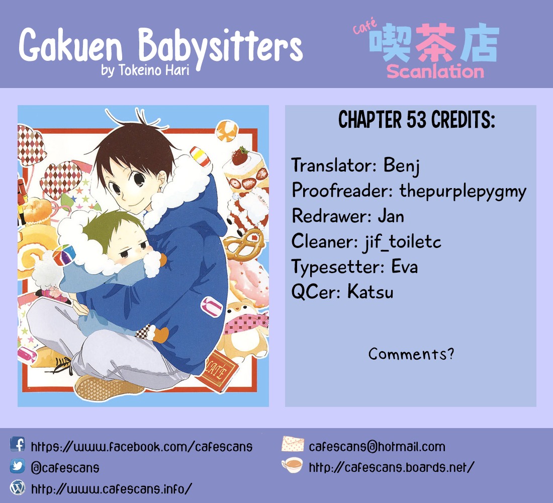 Gakuen Babysitters Chapter 53 page 1 - Chapter 53