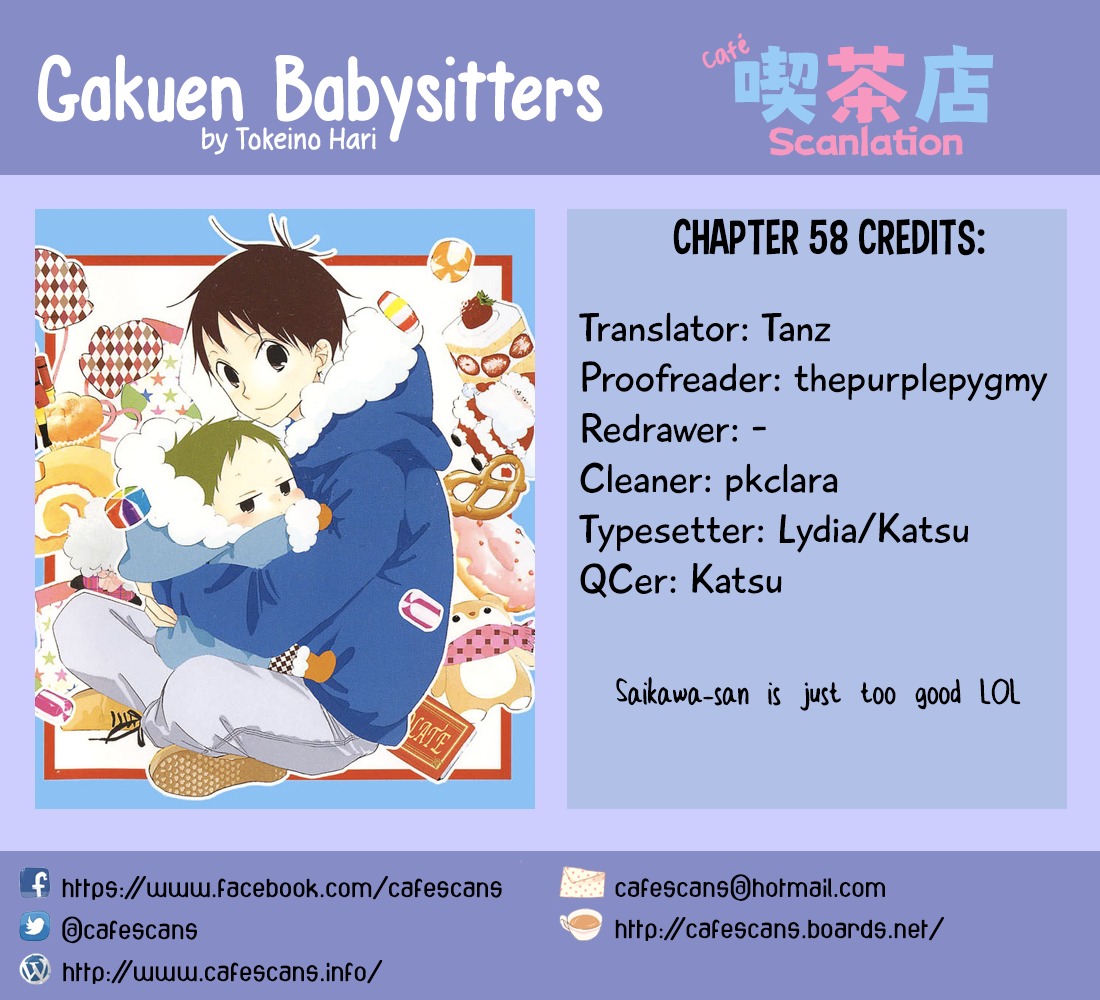 Gakuen Babysitters Chapter 58 page 1 - Chapter 58