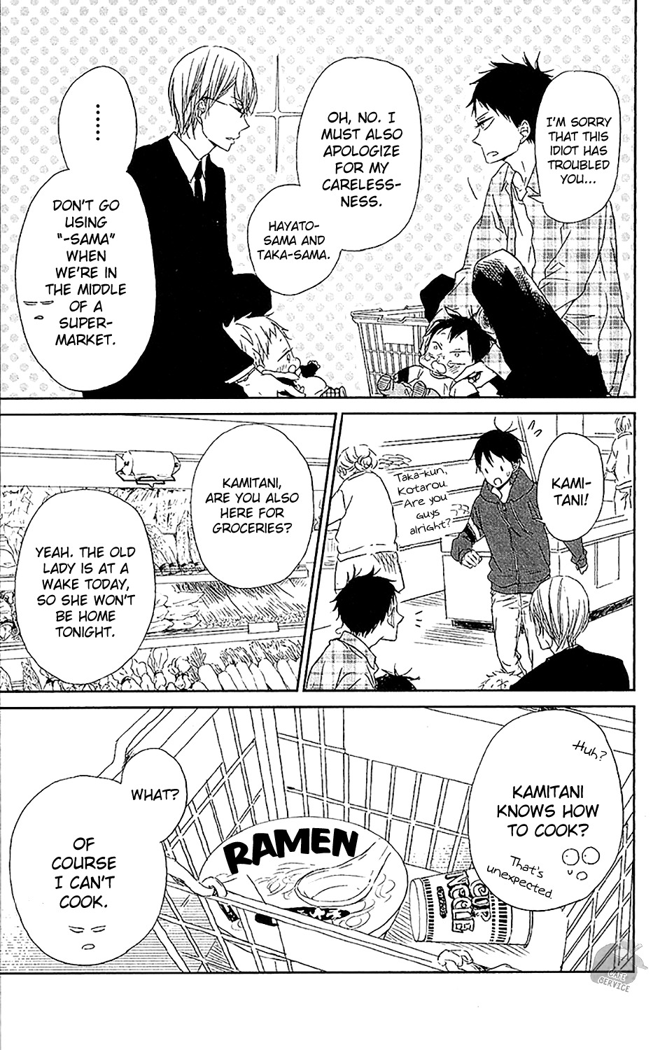 Gakuen Babysitters Chapter 58 page 8 - Chapter 58
