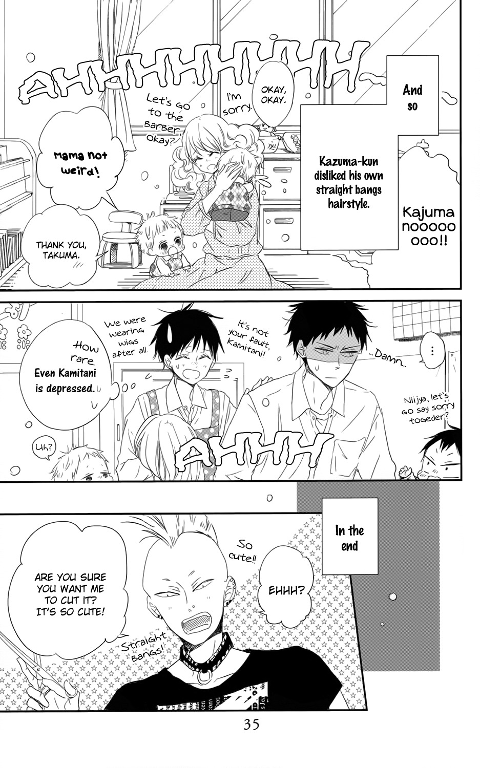 Gakuen Babysitters Chapter 69 page 36 - Chapter 69
